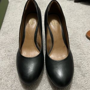 Clarks Platform Heels